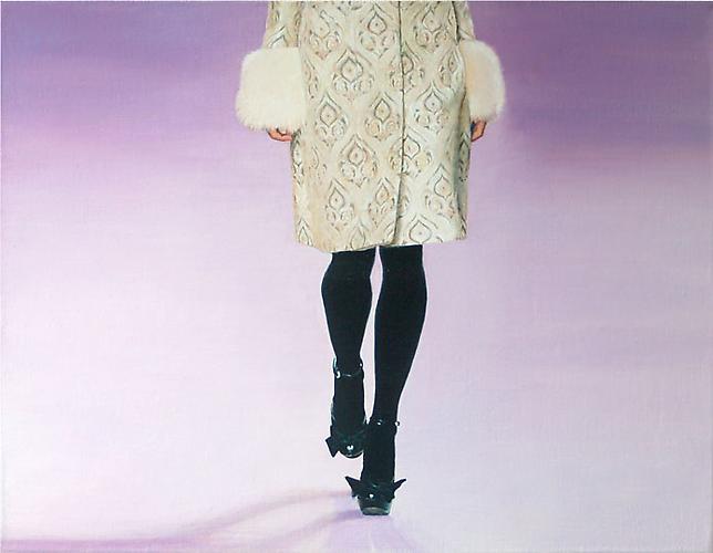 Black Shoes and Coat with Pattern, 2008
Oil on canvas
20.08 x 15.75 in