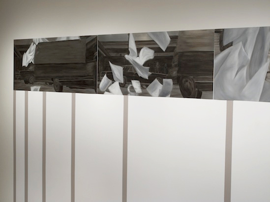 SEQUENCE (DETAIL) | OIL ON ALUMINUM AND LATEX PAINT | 204 X 488 INCHES | 2009
INSTALLATION VIEW | CARLETON UNIVERSITY ART GALLERY | OTTAWA, CANADA