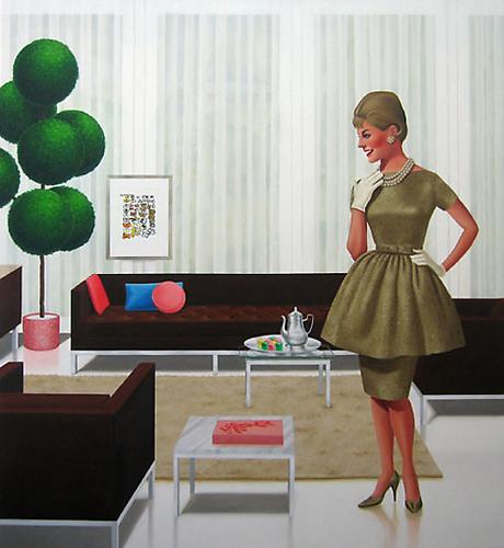 Betty of Arcadia, 2009
Oil on canvas
66 x 60 inches