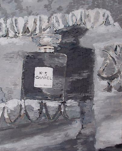 Chanel No. 5, 2009
Oil on panel
8 x 10 inches