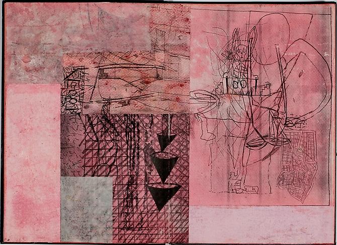 Amar Dawood
Wild Rabbit   2004
Mixed media on paper
14 x 9 in
