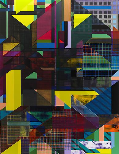 Iam22, 2008.
Acrylic on canvas, 96 x 74 inches.