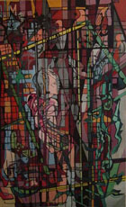 The Modular No. 1.1954
Oil on canvas
50 1/2 x 32 1/2 inches (128.27 x 82.55 cm)
Signed lower right
BERK_B_001