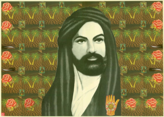 Afsoon
Imam Ali   2010
Mixed media
Edition of 8 + 2 AP
16.5 x 23 in / 42 x 58.6 cm