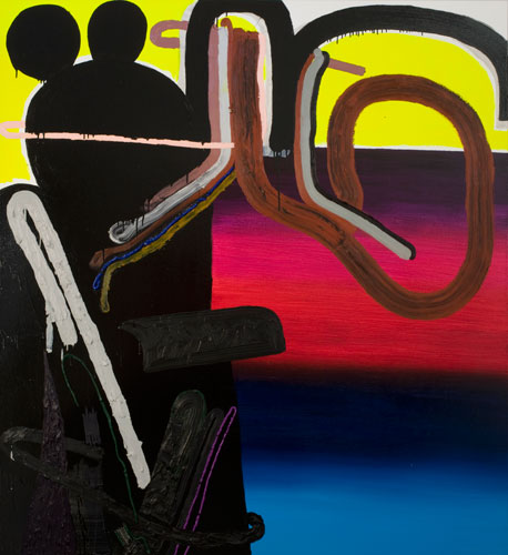 Space Mountain
Oil on canvas
72 x 66 inches