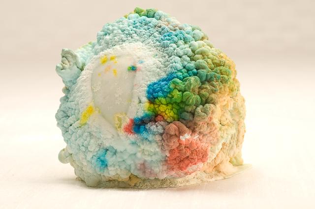 OKEYDOKE (DETAIL) | COMPRESSED SUGAR AND COLOURING | APPROXIMATELY 4 X 4 INCHES | 2008