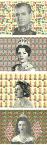 Afsoon
The Shah and His Three Queens   2009
Mixed media / Edition of 8 + 2 AP, 16.5 x 23 in / 42 x 58.5 cm each