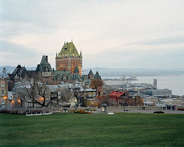 HISTORIC QUEBEC CITY, QUEBEC | RE-CREATIONAL SPACES | C-PRINT | 40 X 52 INCHES | 2007