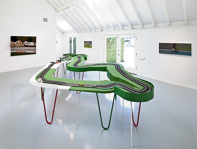 "Imola"
2010
EPS, wood, steel, scx slot car track
39 x 249 x 111 inches
