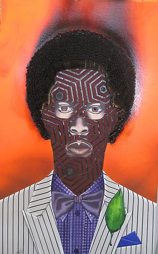 Our Savior
Oil, gouache, watercolor, matches on paper
2010
22 ½ x 14 inches