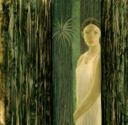 Elizabeth Thompson
Forest Girl   2010
Oil on canvas
28.7 x 27.6 in