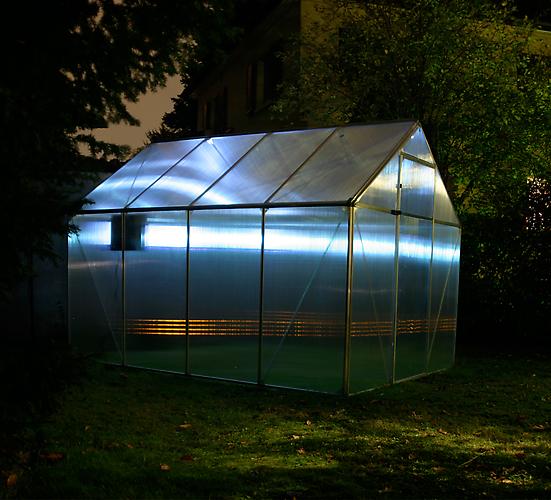 GREENHOUSE I | VIDEO OF INSTALLATION IN SITUE | LIGHT MOUNTED CAMERA VIDEO | 2007