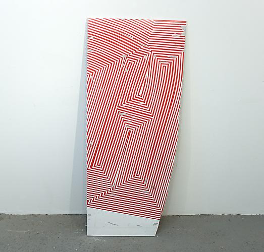 Smells Like Teen Spirit
2011
Spray paint and pencil on sheet rock
48” x 20”
