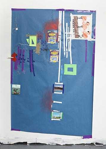  Blue Lagoon , 2011
Mixed media