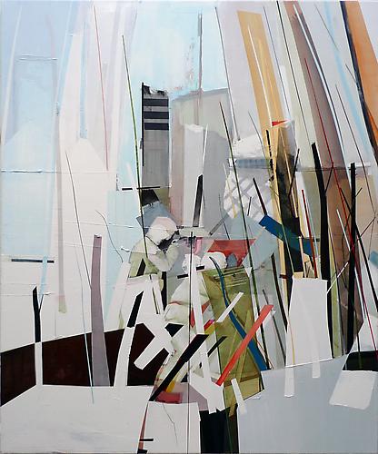 Last One 6, 2010.
Acrylic on canvas, 72 x 60 inches.