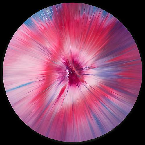 Damien Hirst
Beautiful Remastered Rubelite Tourmaline Painting, 2007
Household gloss on canvas
72 inches diameter