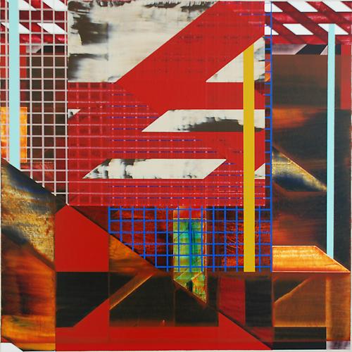 Control Freak, 2010-2011
Acrylic on cotton canvas, 25 x 25 inches.