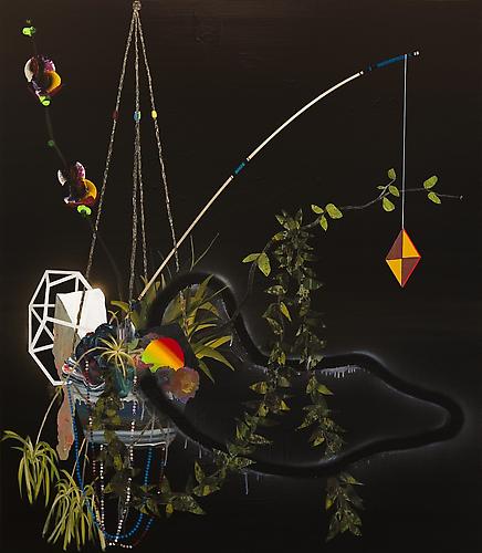 Paul Wackers, The Way It Goes (2011)
Acrylic, Spray Paint On Panel
48h x 40w in (121.92h x 101.6w cm)