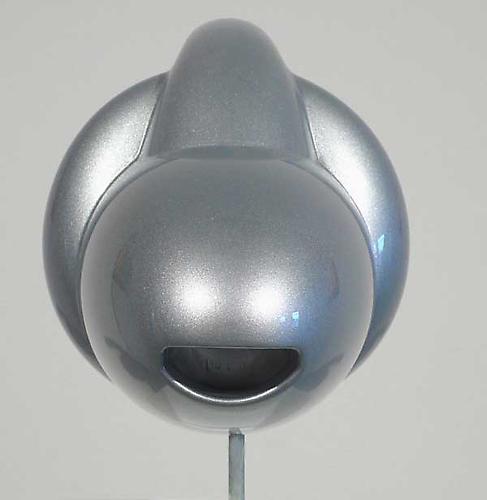  Shark  (front view), 2008
Actual vacuum, plastic, PPG paint System
12 x 8 x 7 inches