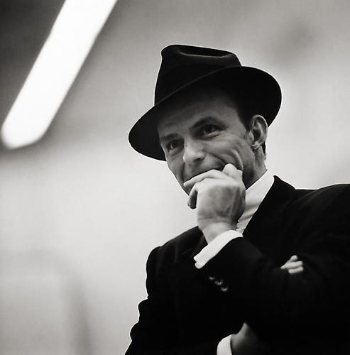 Frank Sinatra, New York City [hand to chin]
1956
gelatin silver print