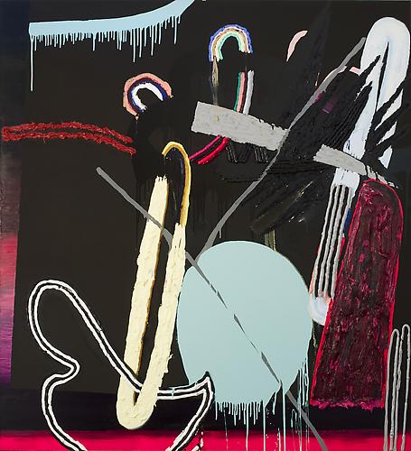 Space Jam
Oil on canvas