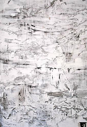 PROMONTORIUM 2 | MULTIMEDIA ON PAPER | 151 X 103 CM | 2010
