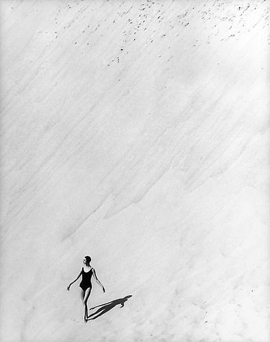 Catherine  Dune du Pyla
Gelatin SIlver Print