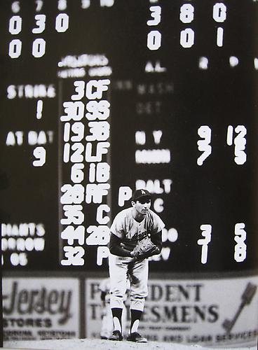 Sandy Koufax, No hitter in Connie Mock Stadium, Philadelphia
1964
gelatin silver print
