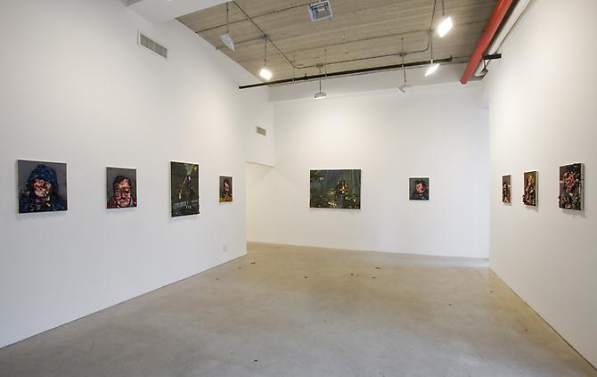Installation at 542 W. 24th space