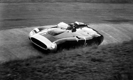 Eugenio Castellotti, Ferrari 860 Monza, Nuburgring, Germany
1956
gelatin silver print