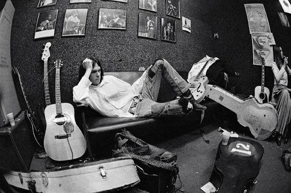 Neil Young and His Wife Susan, Electric Factory, Philadelphia
1970
gelatin silver print