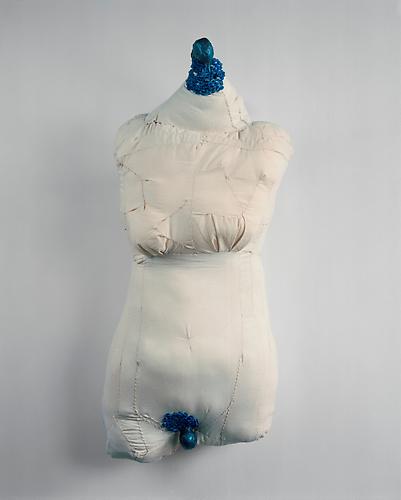 Kiki Smith
Siren   1994
Muslin, fiberfill, anodized 
37 x 15 x 15 in
