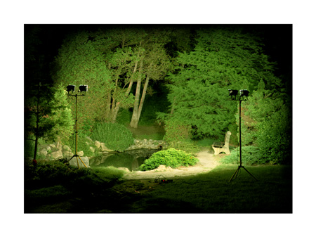 POND 1 | ILLUMINATED LANDSCAPE SERIES | C-PRINTS | 30 X 40 INCHES | 2002