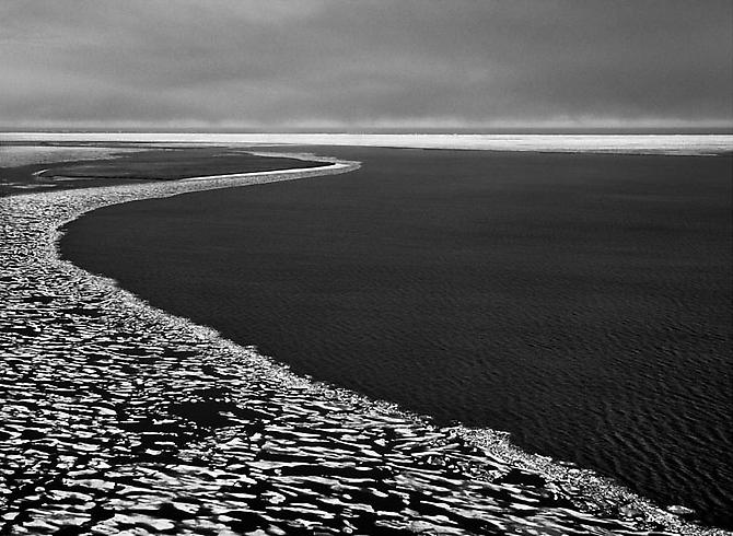 The Arctic Ocean Around the Inupiat Village of Kaktovik
2009
gelatin silver print