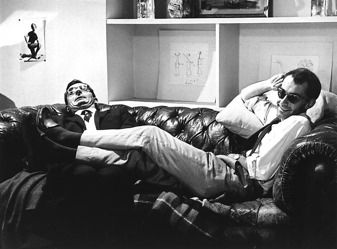 "Technical Counselor" work session with Godard and Claude Charbol (A Bout De Souffle)
1959 
gelatin silver print