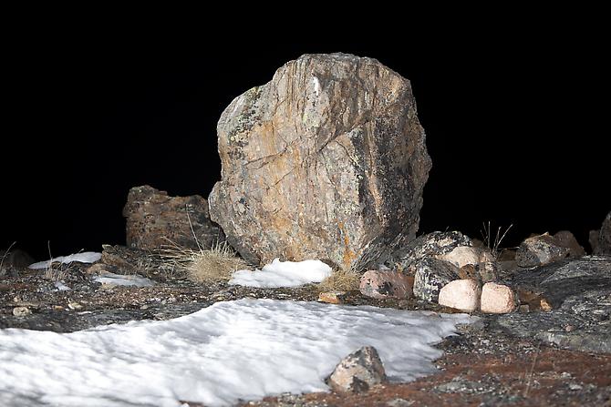 ANDREW WRIGHT | BOULDER #3 | DIGITAL C-PRINT MOUNTED ON DIBOND | 54 X 92 INCHES | 2011