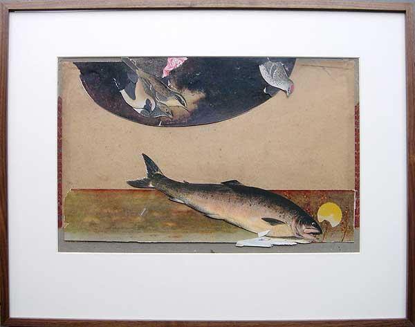 Varujan Boghosian, 2007
 After Giotto , collage
24.5" x 19.25"
