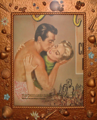 Alexis Smith
Christmas Eve, 1943 #41, From Here to Eternity, 1982
Mixed media; Initialed on recto
Exhibited at Margo Leavin Gallery, Los Angeles; Exhibition tag on verso; Image: 15.5 x 13 inches
