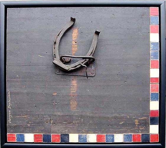 Varujan Boghosian, 2006
 American Classic , construction
20" x 18.25" x 4"