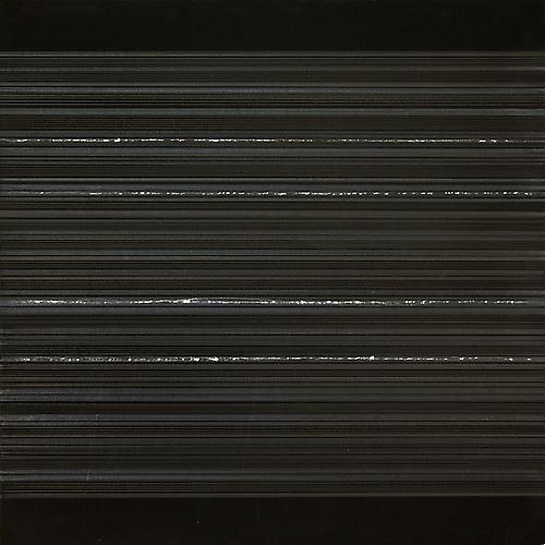 Aurora #48, 2012
Silver, aluminum, tin, pewter point, black gesso on heavy weight arches watercolor paper
12 x 12 inches