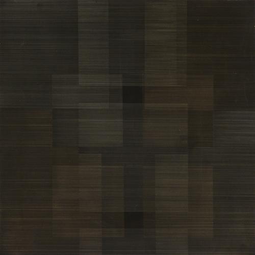 Polyphony #2, 2012
Gold, silver point, and black gesso on arches watercolor paper
18 x 18 inches