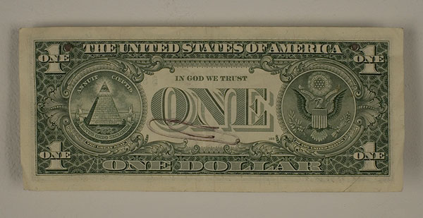 B89679750G, 2008, ballpoint on paper, 6 x 2.5 inches