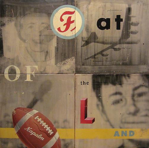 Untitled (Fat of the Land), 1999
Acrylic, plaster and enamel on canvas and wood
30 x 30 inches