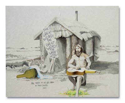 Bill Pester, 2008
watercolor on paper on panel	
20 x 16 inches