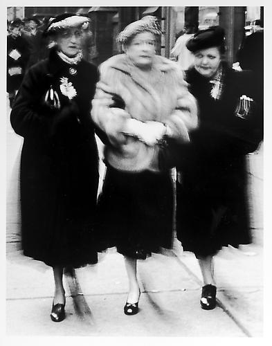Three ladies, front view
mid 1950s
Gelatin Silver Print