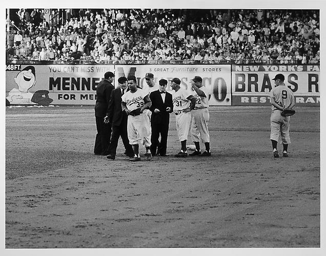 Roy Campanella, etc. 
mid 1950s
Gelatin Silver Print