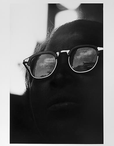 Woman with reflecting sunglasses 
mid 1950s
Gelatin Silver Print