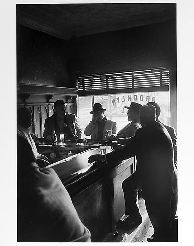 Brooklyn grill, interior vew
mid 1950s
Gelatin Silver Print