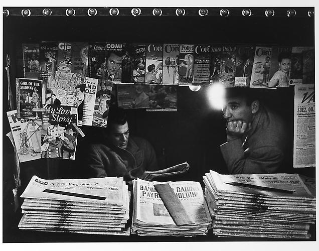 Filming on the et of "sweet smell of success"
mid 1950s
Gelatin Silver Print