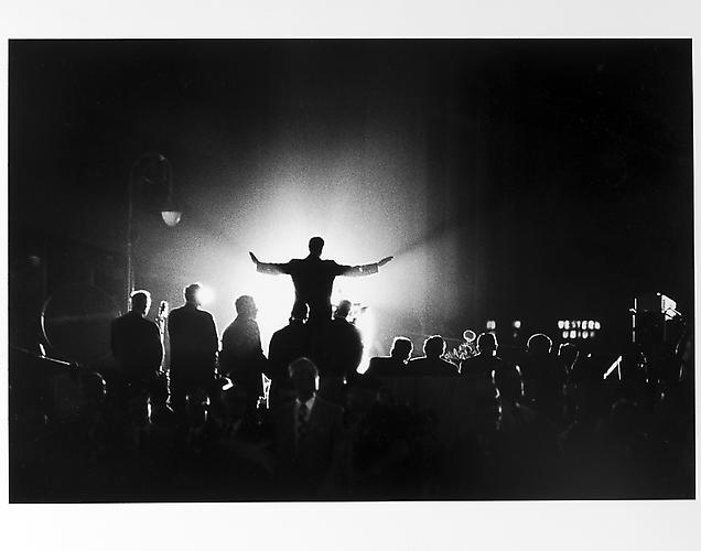 Billy Graham, rear view 
mid 1950s
Gelatin Silver Print